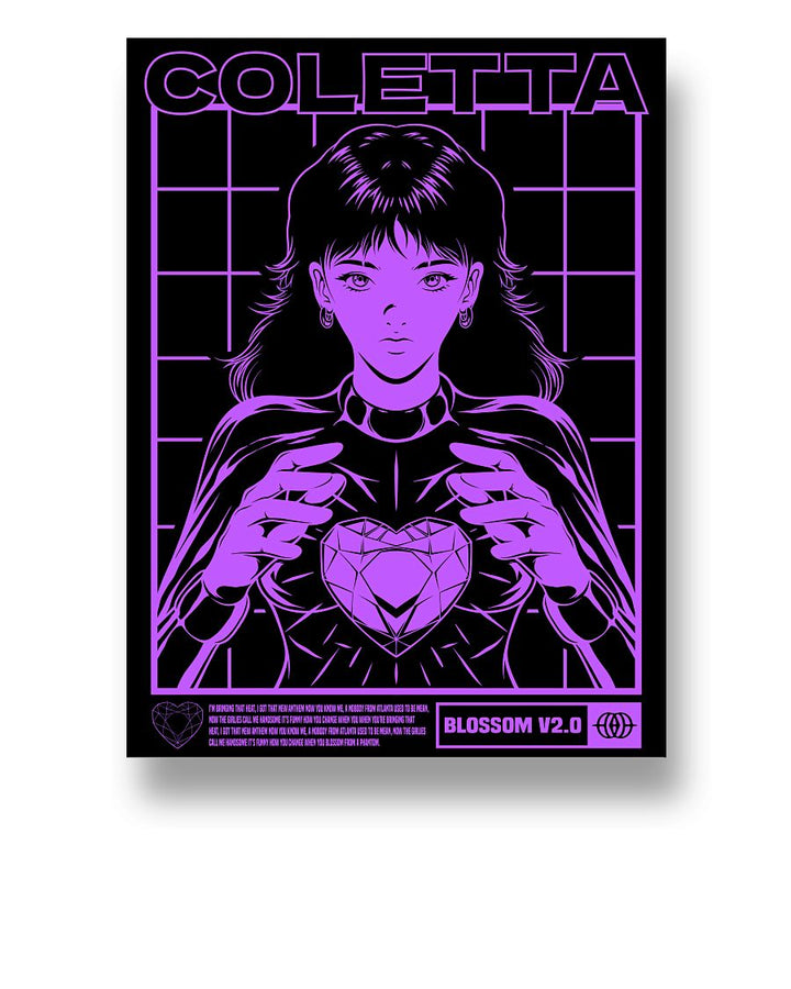 Coletta - Poster - Purple