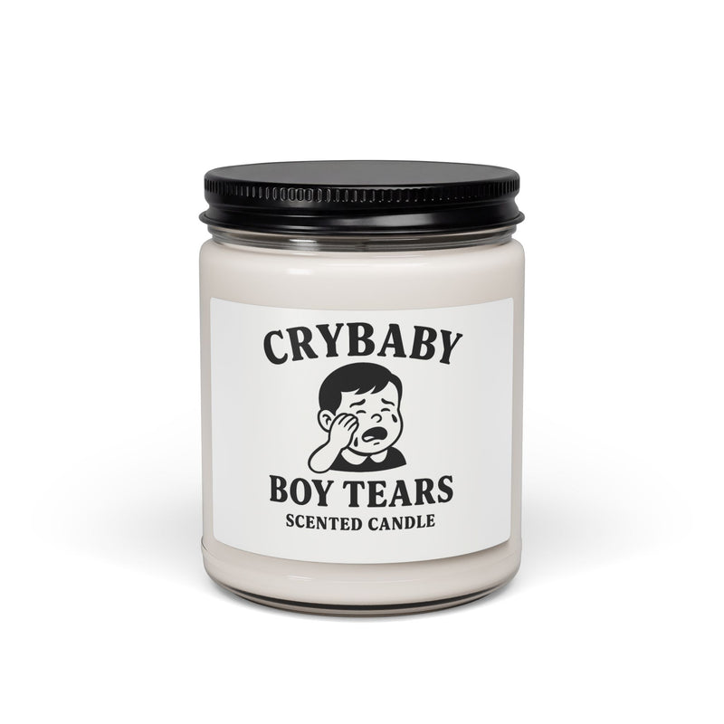 Crybaby Boy Tears Scented Soy Candle 9oz