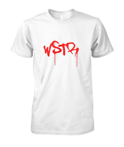 WSTR Spray Logo (White)